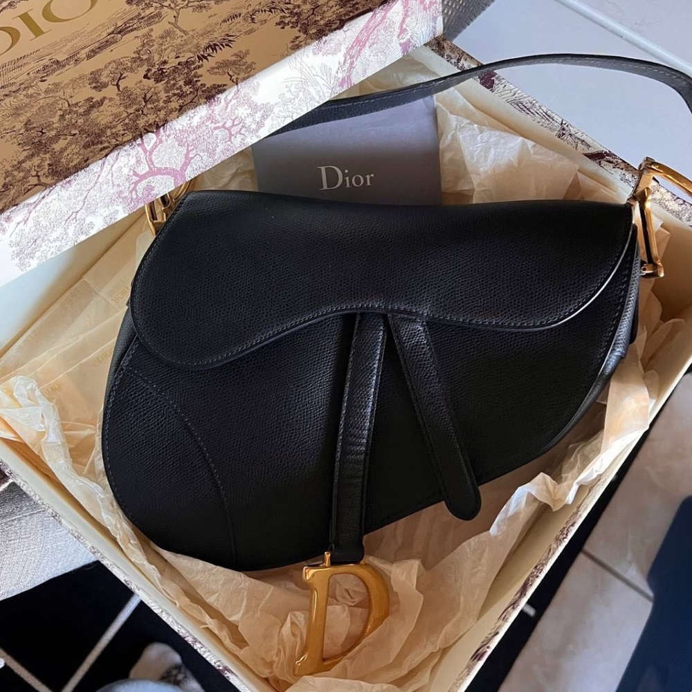 Dior saddle bag
